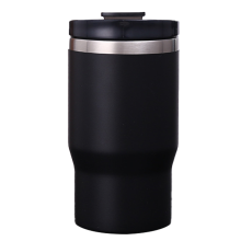 Porta-latas de aço inoxidável sem condensação para latas de 355 ml (12 oz), com abridor de garrafas integrado ao chaveiro, mantém as latas frias