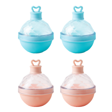 Rund isballmaskin for cocktails, langsomt smeltende silikon isbitbrett whiskyisform (perfekt kuleis, matgodkjent materiale)