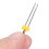 10Pcs Double Pins for Sewing Machines with Convenient Plastic Box 1