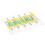 10Pcs Double Pins for Sewing Machines with Convenient Plastic Box 16