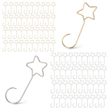 80piece Premium Stainless Steel Hooks For Hanging Christmas Baubles