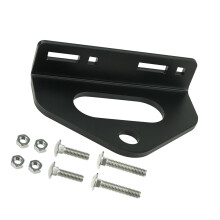 Mower Trailer Hitch Heavy Duty Attachment Trailer Board-Black