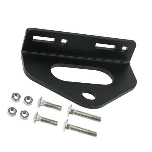 Mower Trailer Hitch Heavy Duty Attachment Trailer Board-Black