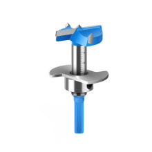 Precise Woodworking Drill Bit Hinge Hole-Wooden blue 35mm