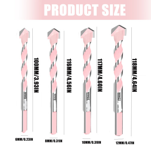 Mini Twist Drill Bit 6mm-12mm Assortment Designed For-6mm 2