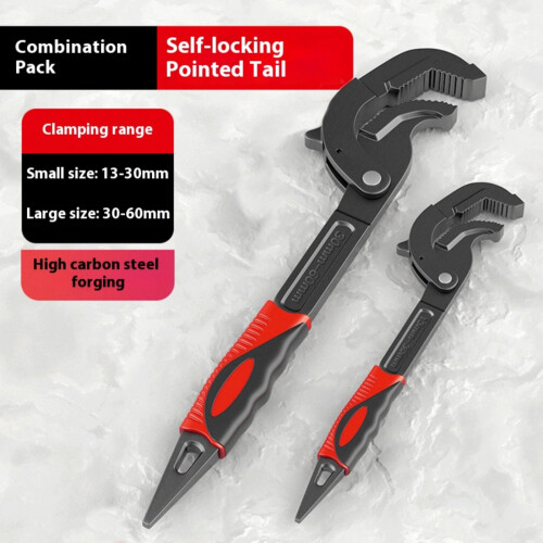 Industrial Pipe Adjustable Wrench Key Open End-large 2