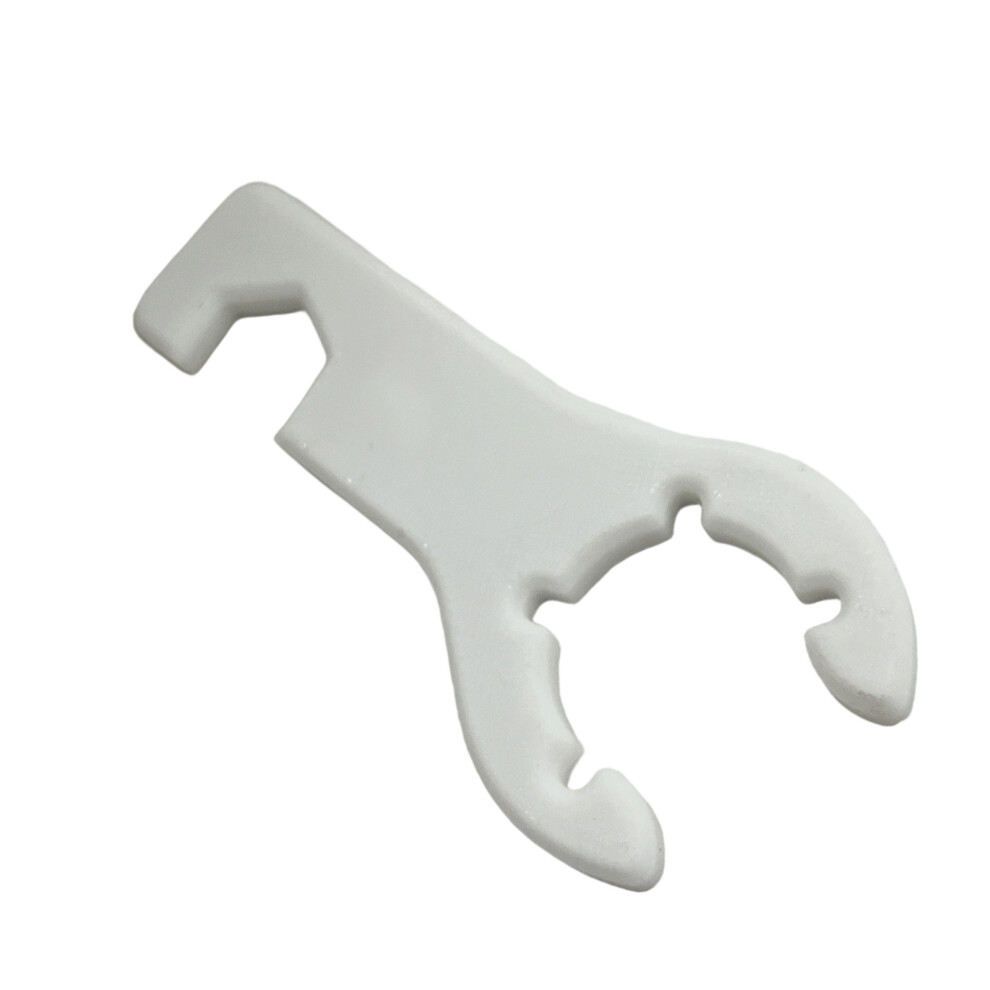 Gas Bottle Wrench Adjustable Nonslip Wrench Pressure-White 7754000310609