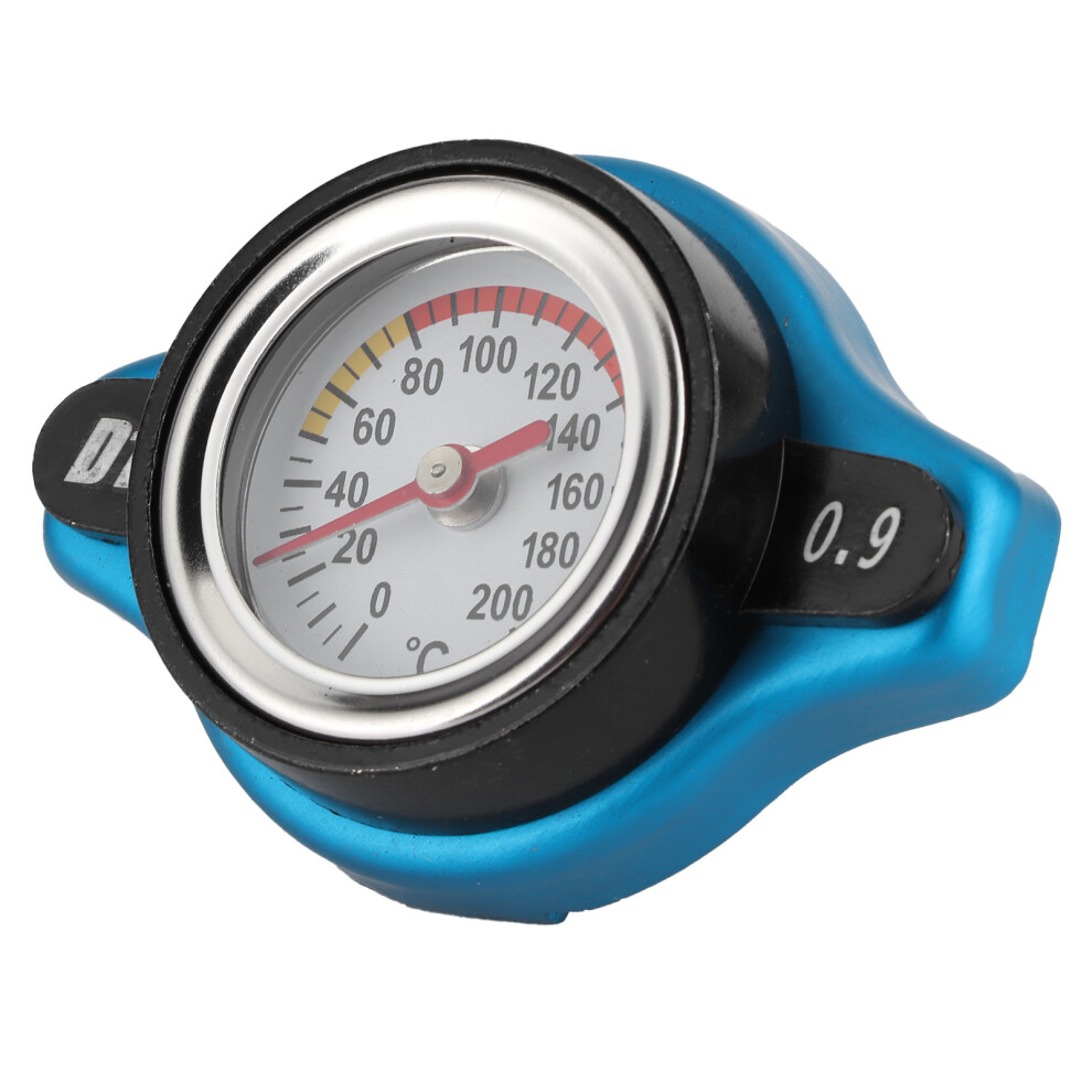 Thermostatic Radiator Cap 0.9Bar With Temperature Gauge & Vacuum Seal 8451360206199