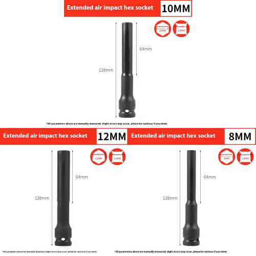 Multipurpose Extended Hexagonal Socket For Electronics-12mm 2