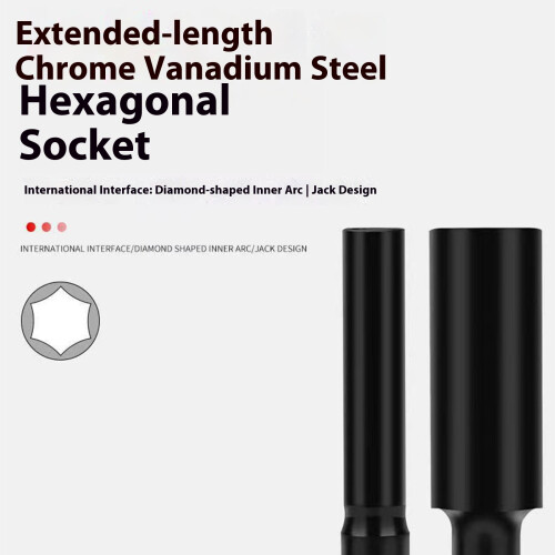 Multipurpose Extended Hexagonal Socket For Electronics-12mm 1