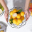 Ευέλικτο συρμάτινο καλάθι για το σπίτι σας, εξαιρετική κατασκευή, μεγάλη 4