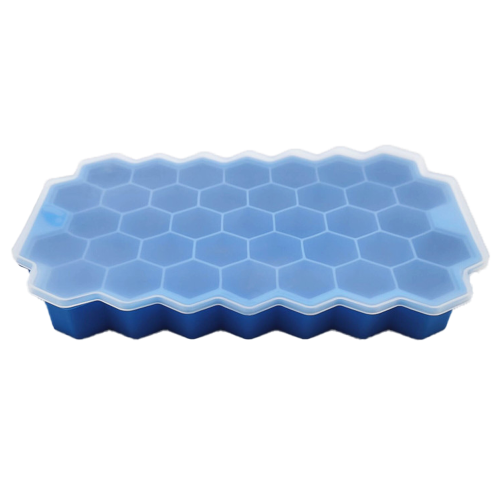 Ice Cube Trays, Silicone Construction with Easy Release Feature, Dishwasher Safe for Convenient Cleaning, Multiple Application from Drinks to Desserts