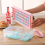Space-saving Ice Cube Tray, Bpa Free Stackable Design With Easy Release, Flexible Durable Plastic, Ice Storage Container For Freezer, Food Grade Mater 4