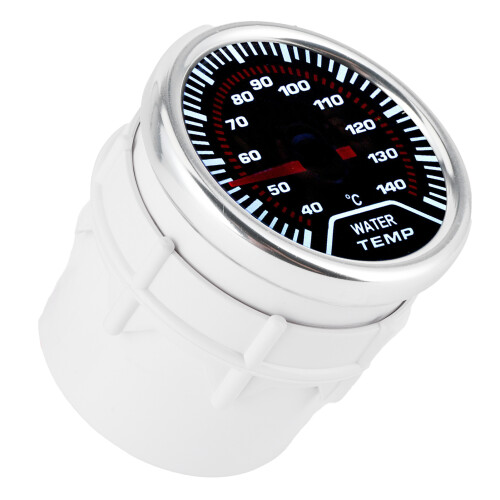 Water Temp Gauge LED 52mm 2in Celsius Universal 1/8 Thread