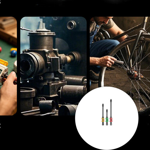 Magnetic Screwdriver Bit Spring Hexagonal Shank Impact-90 110mm 2