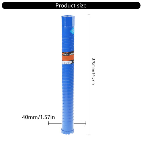 Diamonds Hole Opener 370mm Concrete Core Drill Bit For-56mm 2