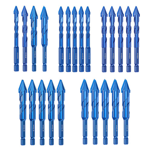 Hexagonal Shank High Hardness Skewed Head Eccentric Drill-6mm 1