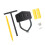 Manual Half Moon Edger Tool Hand Lawn Edging Tool Lawn Edger for 1