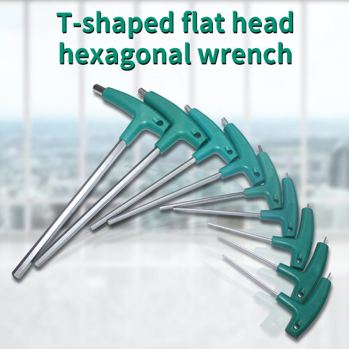 6/9Pcs Key Wrench Set Hexagon Screw Nut Spanner Kit T-9PCS 2