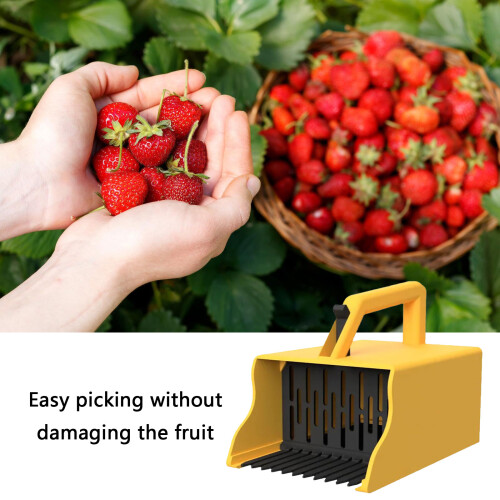 Efficient Berries Picking Tool Ergonomic Handle Lightweight 1