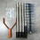 Adjustable Length Dethatching Tool Stainless Steel Tines 1.7M-T 6