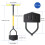 Manual Half Moon Edger Tool Hand Lawn Edging Tool Lawn Edger for 3