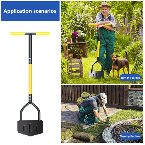Manual Half Moon Edger Tool Hand Lawn Edging Tool Lawn Edger for 1