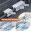 4 Piece No Drill Aluminum Window Security Lock-Single hole 5