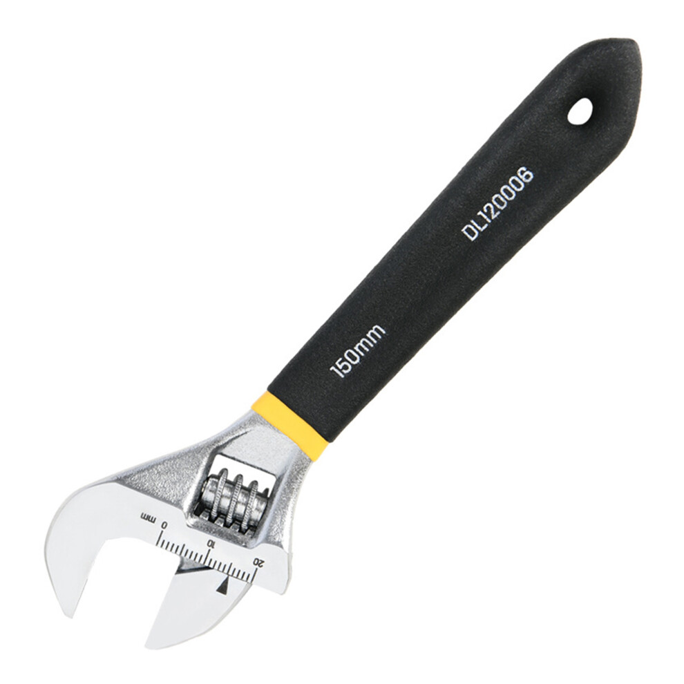 6inch Nonslip Handle Adjustable Wrench 20mm Wide Jaw Opening-image-OPC-PMXCTHJ-NEW