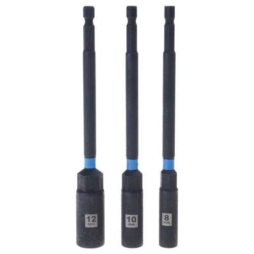 6-14mm Socket Adapter Drill Bit Nut Driver Set-8 10 12mm