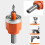 Adjustable Depth Round Shank Drill Bit for Easy Woodworking 4