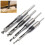 7 Piece Square Hole Woodworking Drill Set Mortise Chisel Bits 6