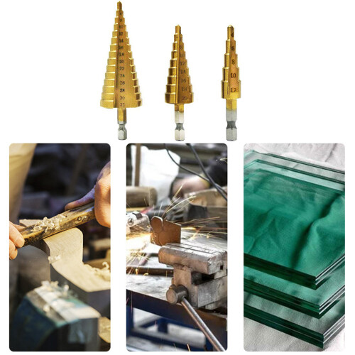 Hexagonal Shank Straight Grooves- 6 piece box set 2