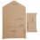 Acrylic Envelope Bag Pattern & Stencil for DIY Craft Projects - Clear Plastic 12