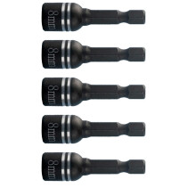 8mm 5/16" Hexagonal Shank Magnetic Power Nut Driver Set Impact