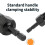Wire Extractor Hexagonal Handle Chrome Steel-Three quarters 5