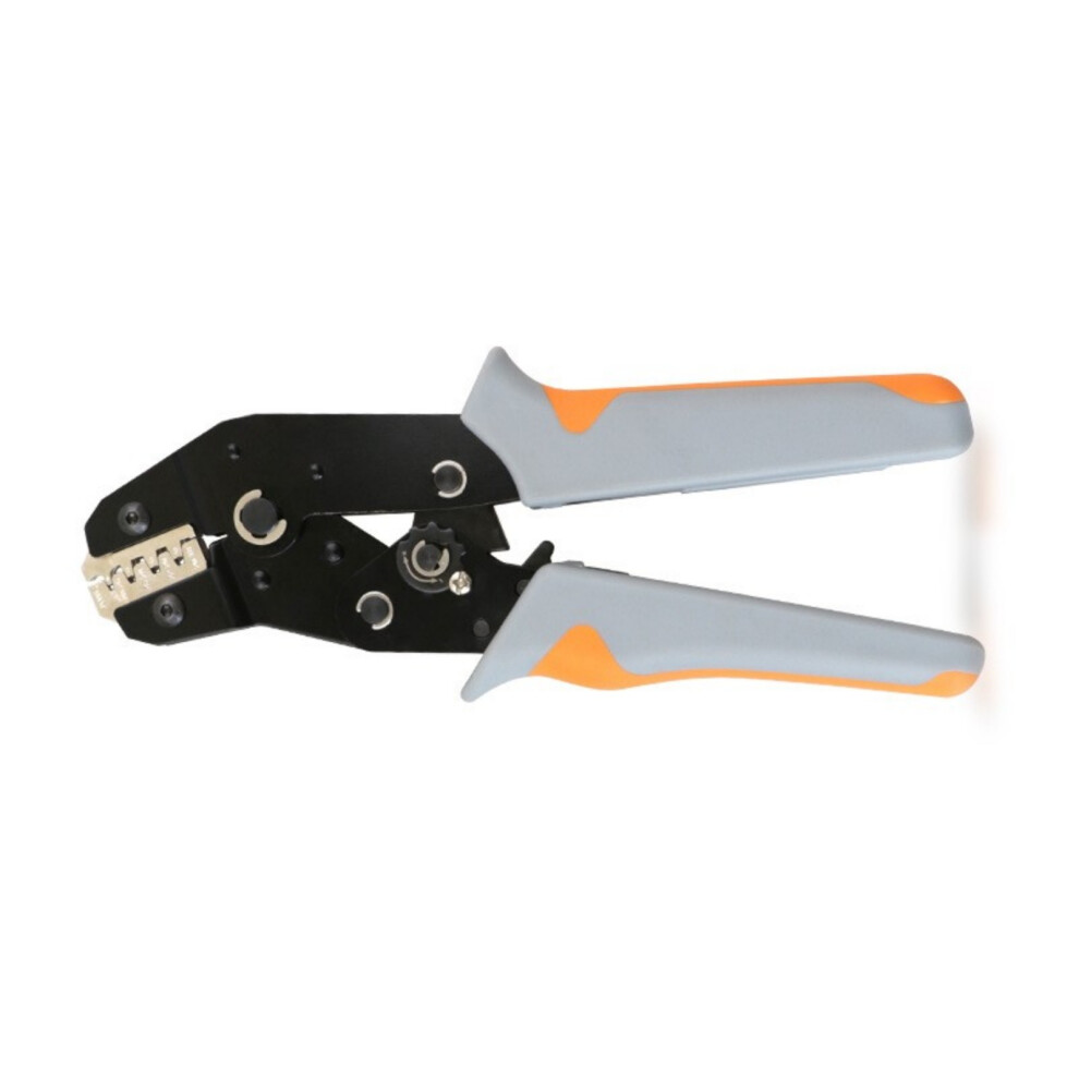 Efficient Crimping Pliers Ergonomic Hand Tool For-Grey Orange 7696000240602