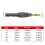 Multi Purpose 5 Piece Drill Bit Kit Hex Shank-Titanium plating 3