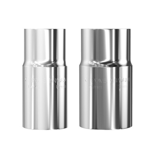 2Pcs Tire Socket Set 17mm 19mm 21mm 23mm Double Sided for Car