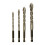 Four Flute Sawtooth Eccentric Drill Bit Multifunction Four-10mm 3