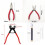 Efficient Tile And Glass Cutting Pliers Tool Kit With Precise 3