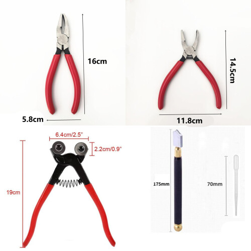 Efficient Tile And Glass Cutting Pliers Tool Kit With Precise 2