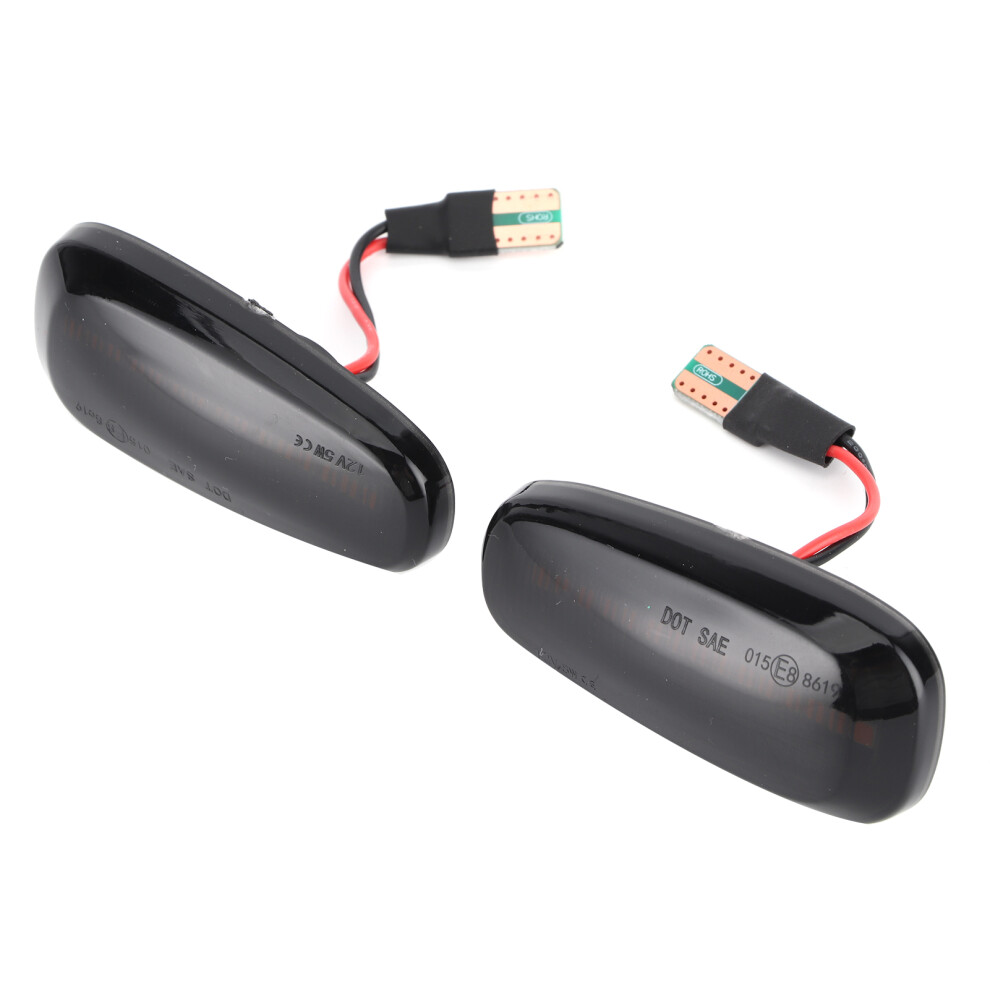 Smoky Side Marker For Opel Astra G 1999-2005, Turn Signal Light/Amber 7891360221258