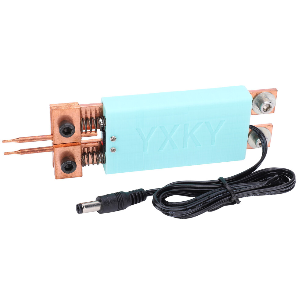 Integrated Spot Welder Pen 18650 Cyan Handheld Industrial Welding Tool 4951360222105