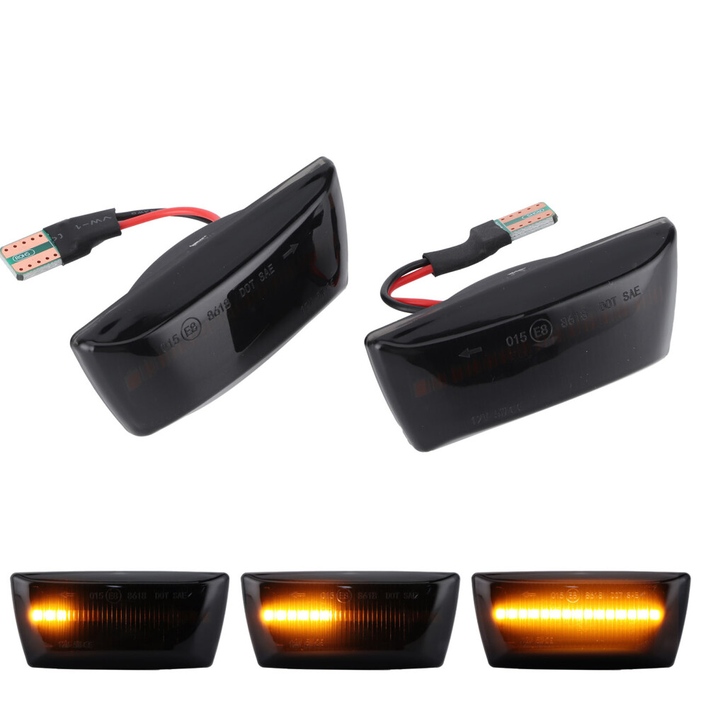 Durable Fender Marker S For Opel Corsa D - Smoky Energy Efficient Light 4971360221090