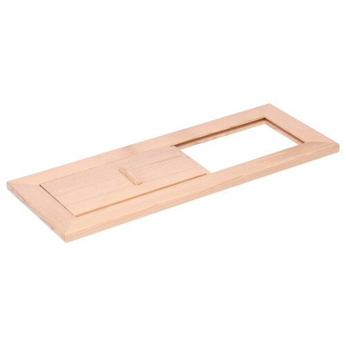 Non-Toxic Adjustable Sauna Vent Plate with Superior Ventilation
