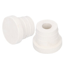 2Pcs Rubber Ladder Stopper Bumper Safety Guard for Pool, 5x3.5x4cm