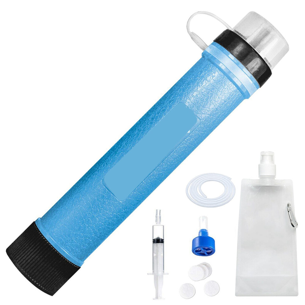 Personal Water Filter Straw 3-Stage for Camping Hiking-image-OPC-PMXCXBF-NEW