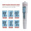 Portable Salinity & Temp Meter: PH/EC/TDS Light 188mm Precise Results 6