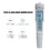 Portable Salinity & Temp Meter: PH/EC/TDS Light 188mm Precise Results 7